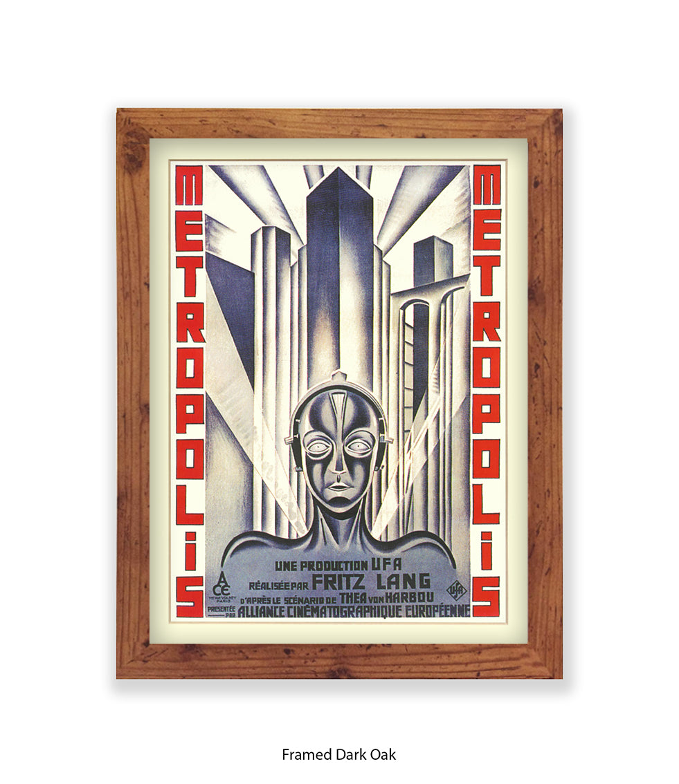 Metropolis 1920s Art Print