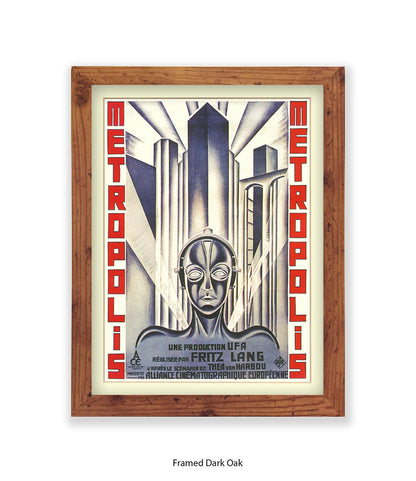 Metropolis 1920s Art Print