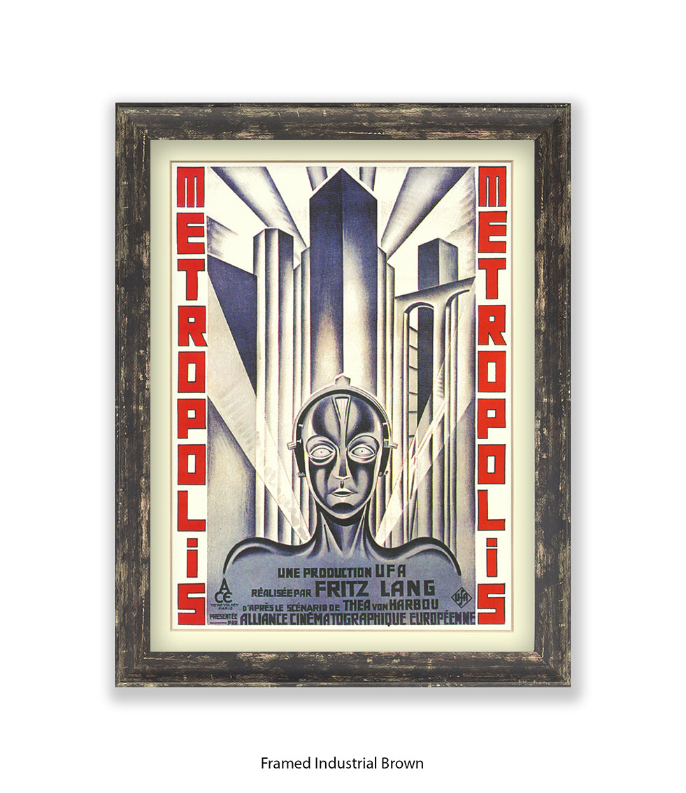 Metropolis 1920s Art Print