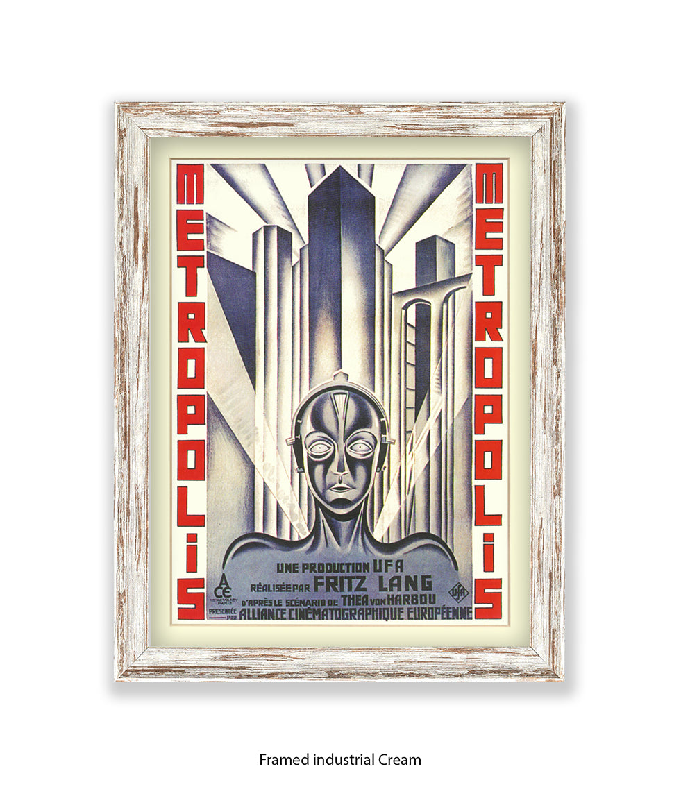 Metropolis 1920s Art Print