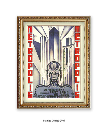 Metropolis 1920s Art Print