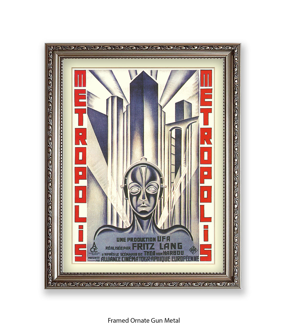 Metropolis 1920s Art Print