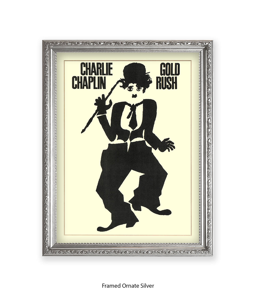 The Gold Rush Cartoon Art Print