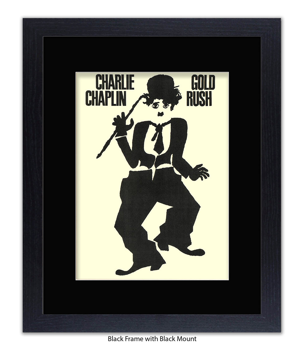 The Gold Rush Cartoon Art Print