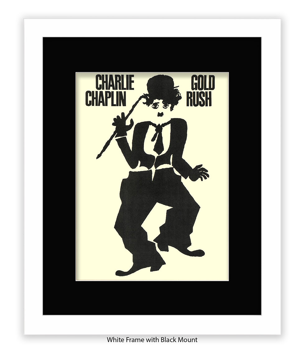 The Gold Rush Cartoon Art Print