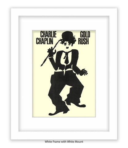 The Gold Rush Cartoon Art Print