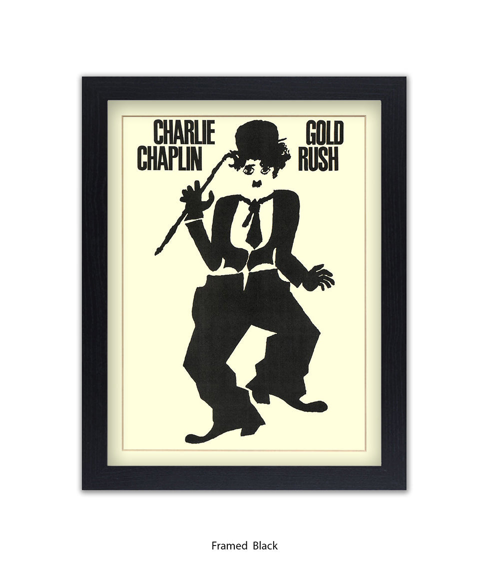 The Gold Rush Cartoon Art Print