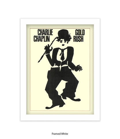 The Gold Rush Cartoon Art Print