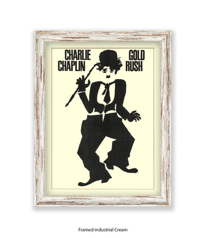 The Gold Rush Cartoon Art Print