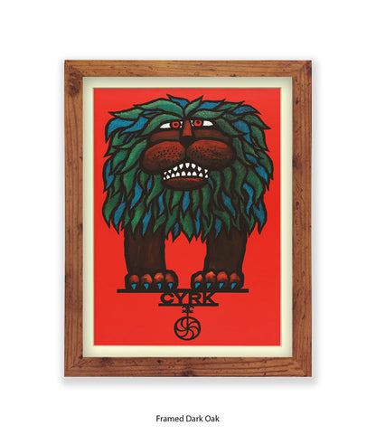 Lion CYRK Art Print