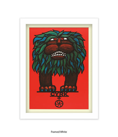 Lion CYRK Art Print