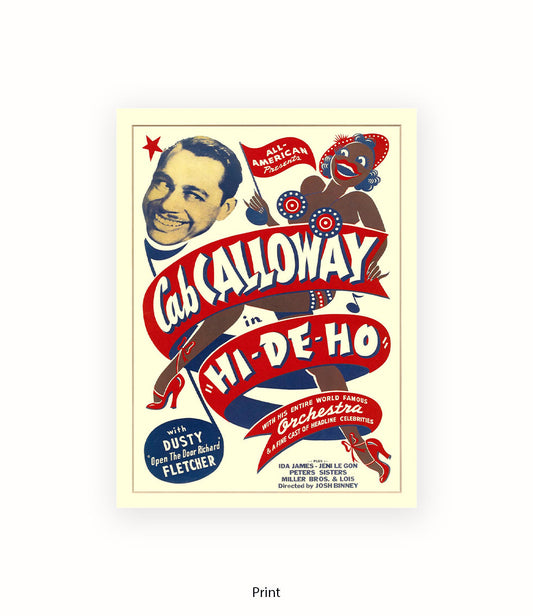 Cab Calloway Hi De Ho Art Print