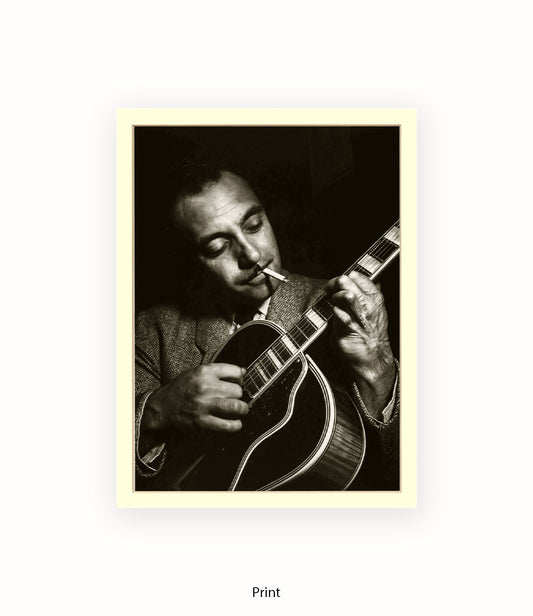 Django Reinhardt New York Art Print