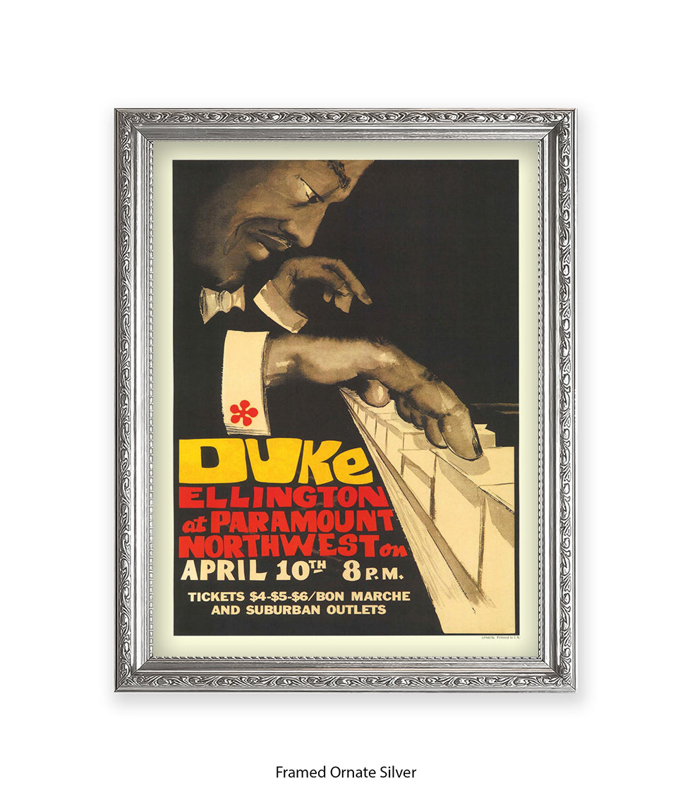 Duke Ellington At Paramount Northwest Art Print