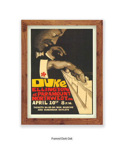 Duke Ellington At Paramount Northwest Art Print