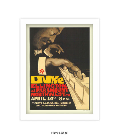 Duke Ellington At Paramount Northwest Art Print