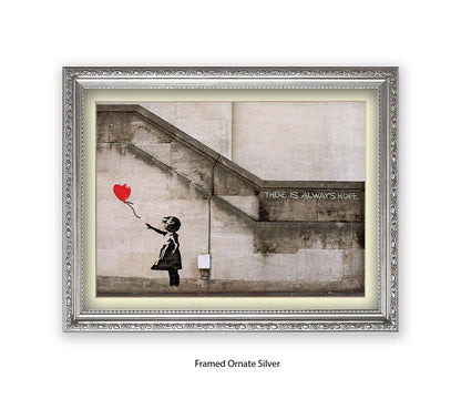 Balloon Girl There is Always Hope Banksy Art Print