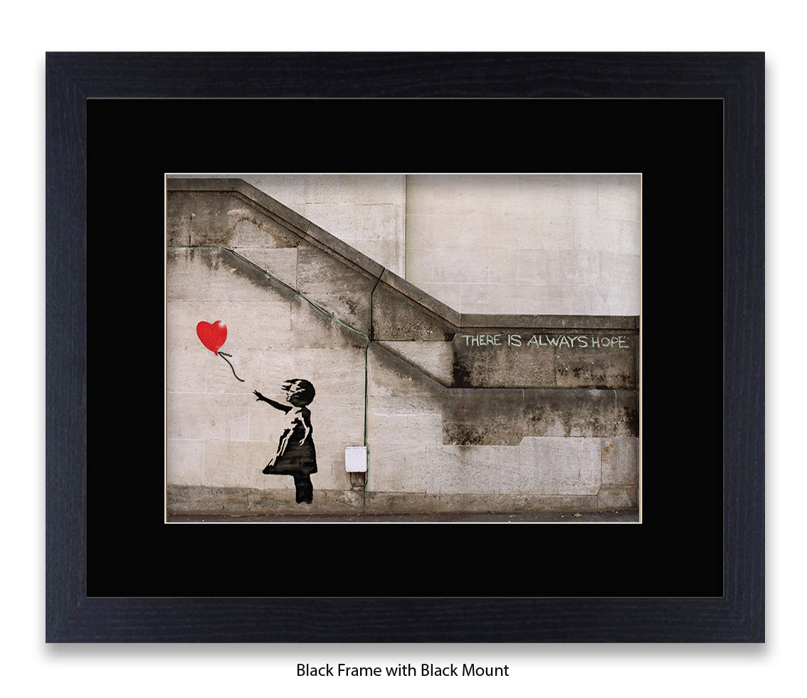 Balloon Girl There is Always Hope Banksy Art Print