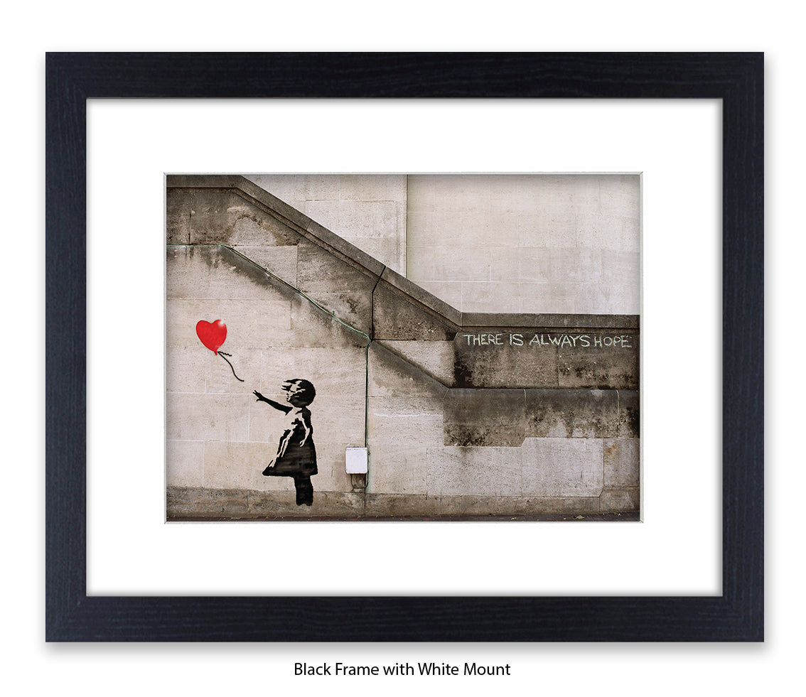 Balloon Girl There is Always Hope Banksy Art Print