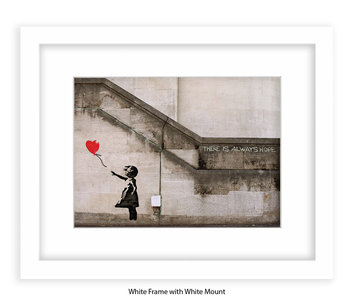 Balloon Girl There is Always Hope Banksy Art Print