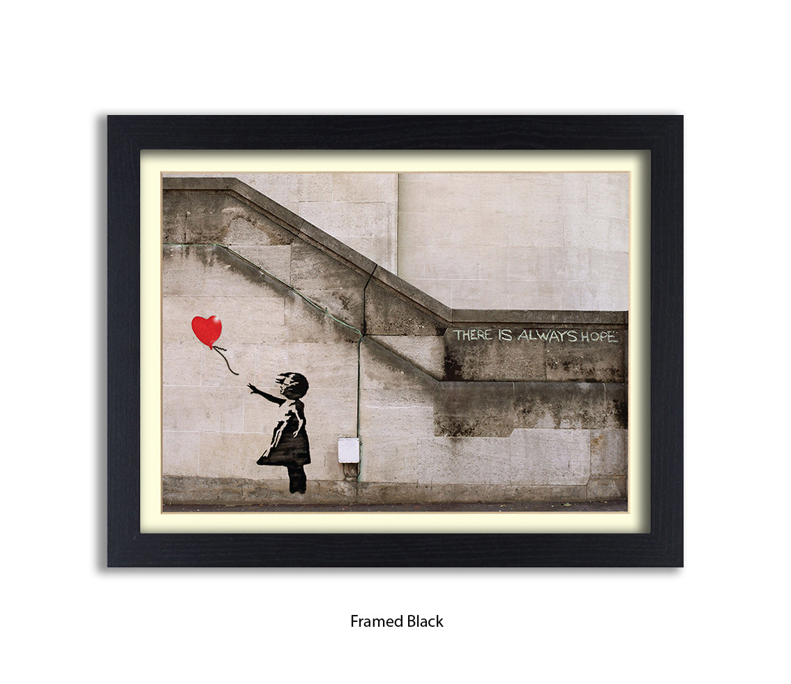 Balloon Girl There is Always Hope Banksy Art Print