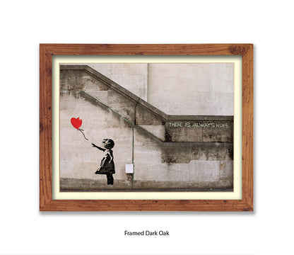 Balloon Girl There is Always Hope Banksy Art Print