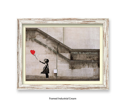 Balloon Girl There is Always Hope Banksy Art Print