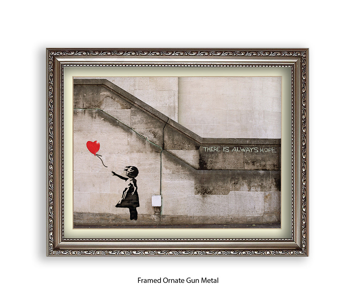 Balloon Girl There is Always Hope Banksy Art Print