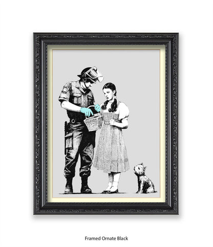 Dorothy Stop & Search Banksy Art Print