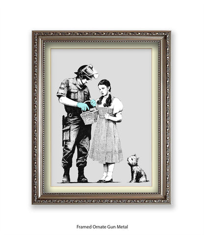 Dorothy Stop & Search Banksy Art Print