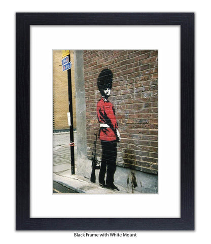 Queens Guard Colour Banksy Art Print