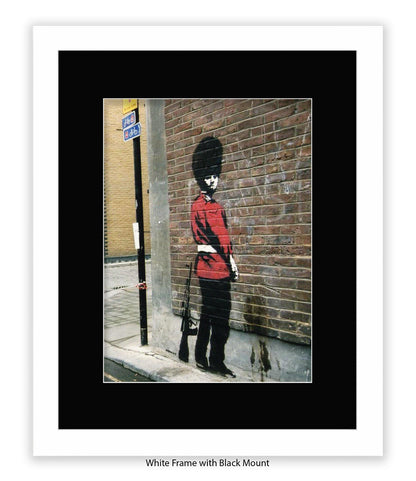 Queens Guard Colour Banksy Art Print