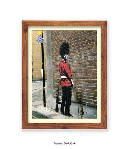 Queens Guard Colour Banksy Art Print