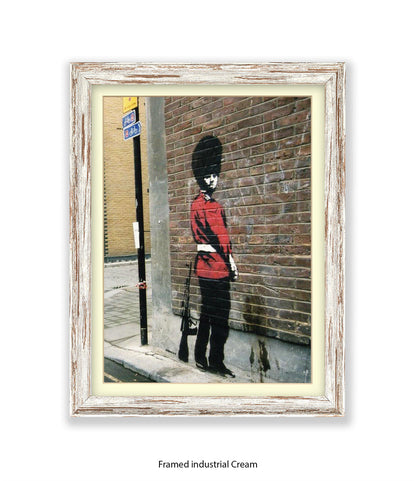 Queens Guard Colour Banksy Art Print