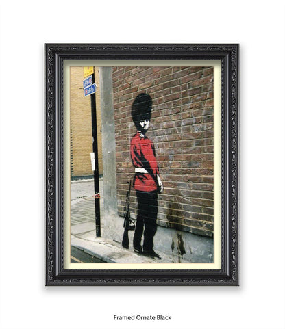 Queens Guard Colour Banksy Art Print