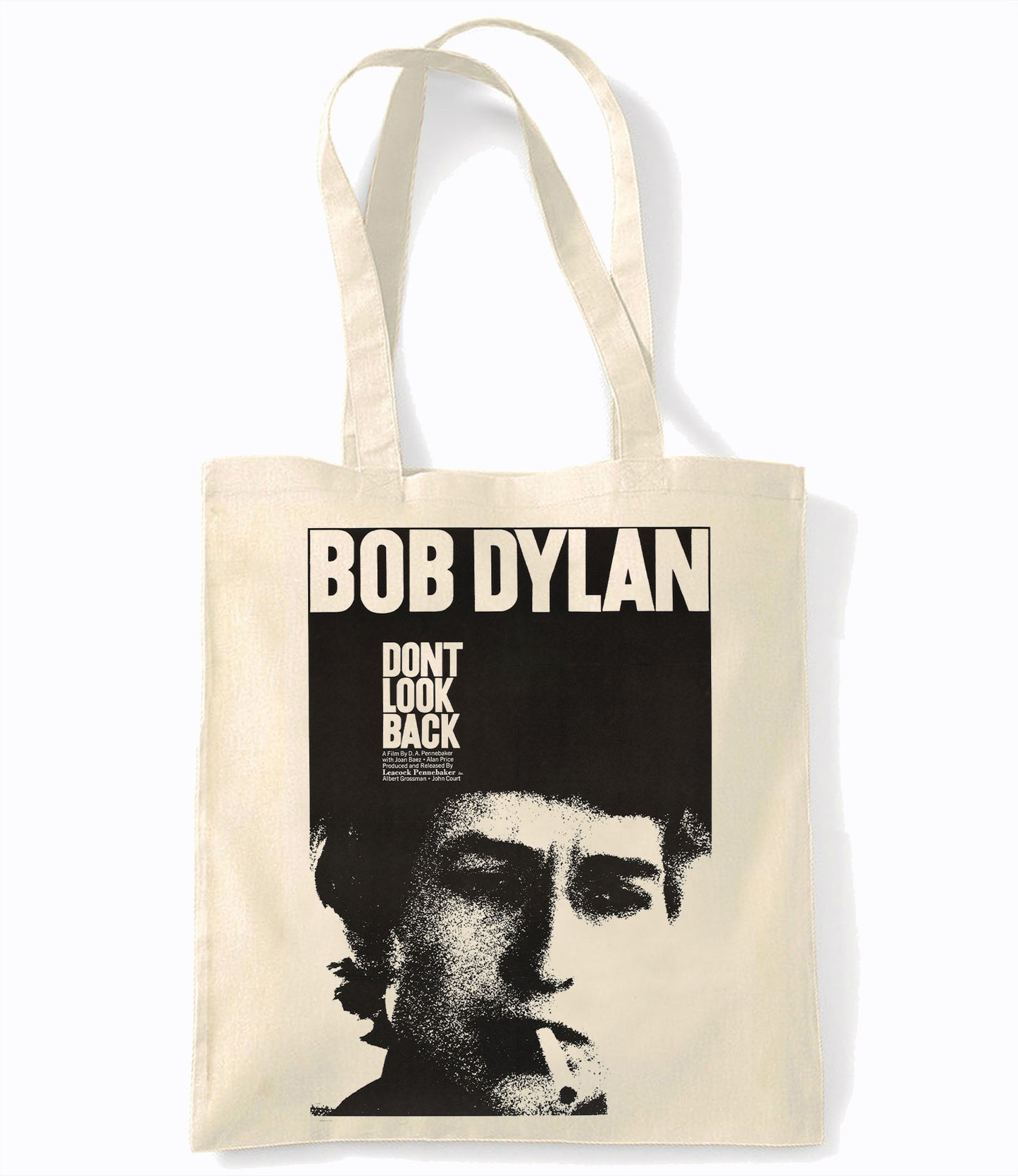 Bob Dylan - Dont Look Back - Retro Shopping Tote Bag