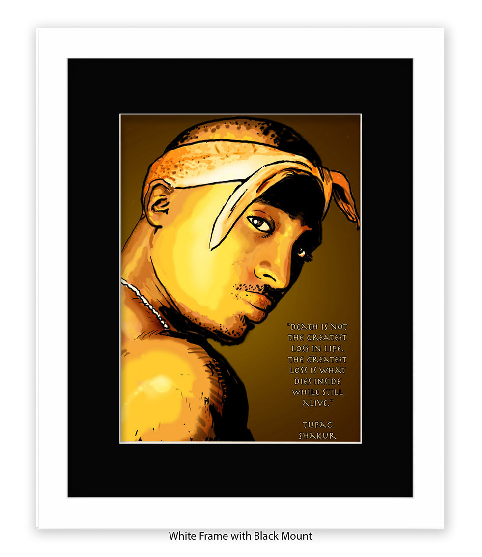 Tupac Dan Avenell Art Print