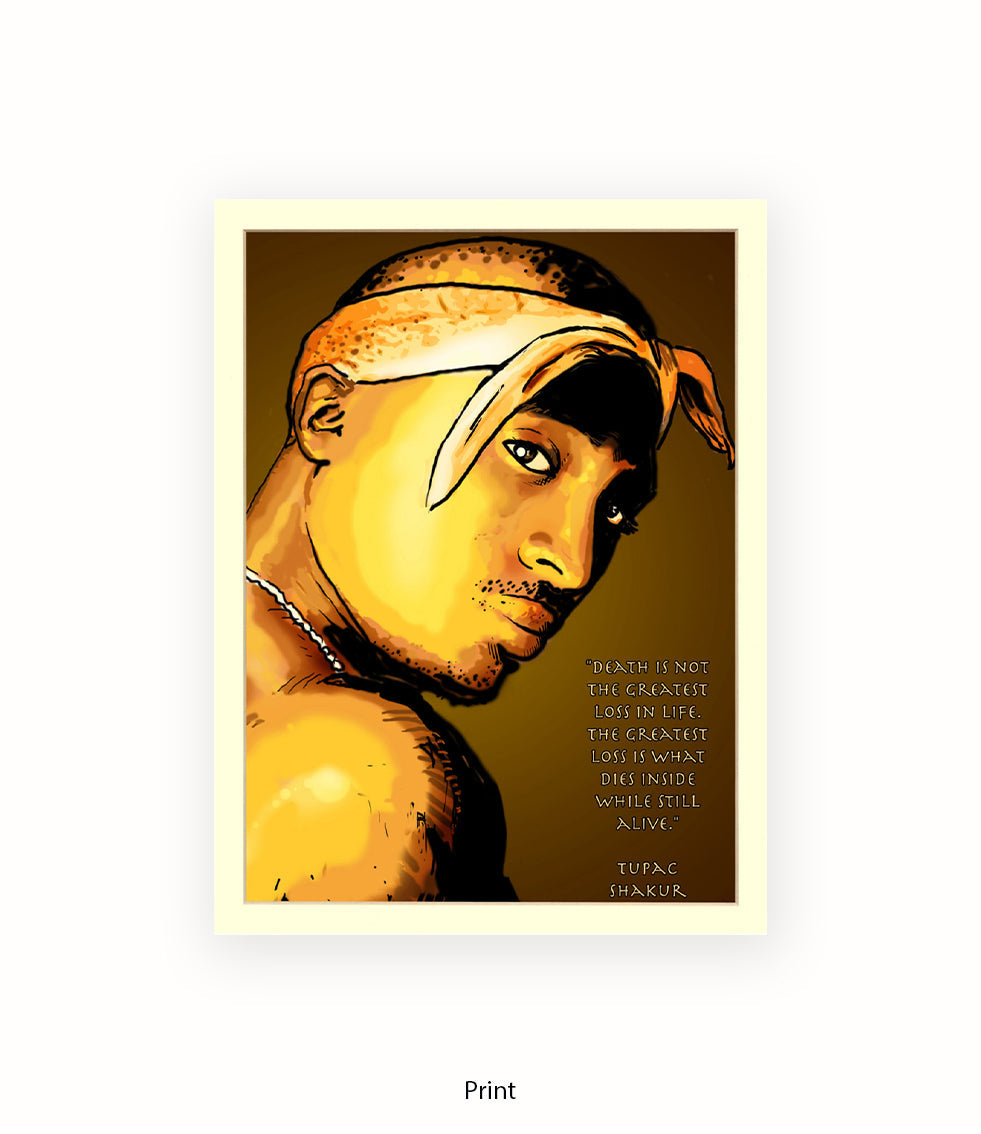 Tupac Dan Avenell Art Print