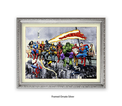 Breakfast Champions Lunchtime - NEW Dan Avenell Art Print