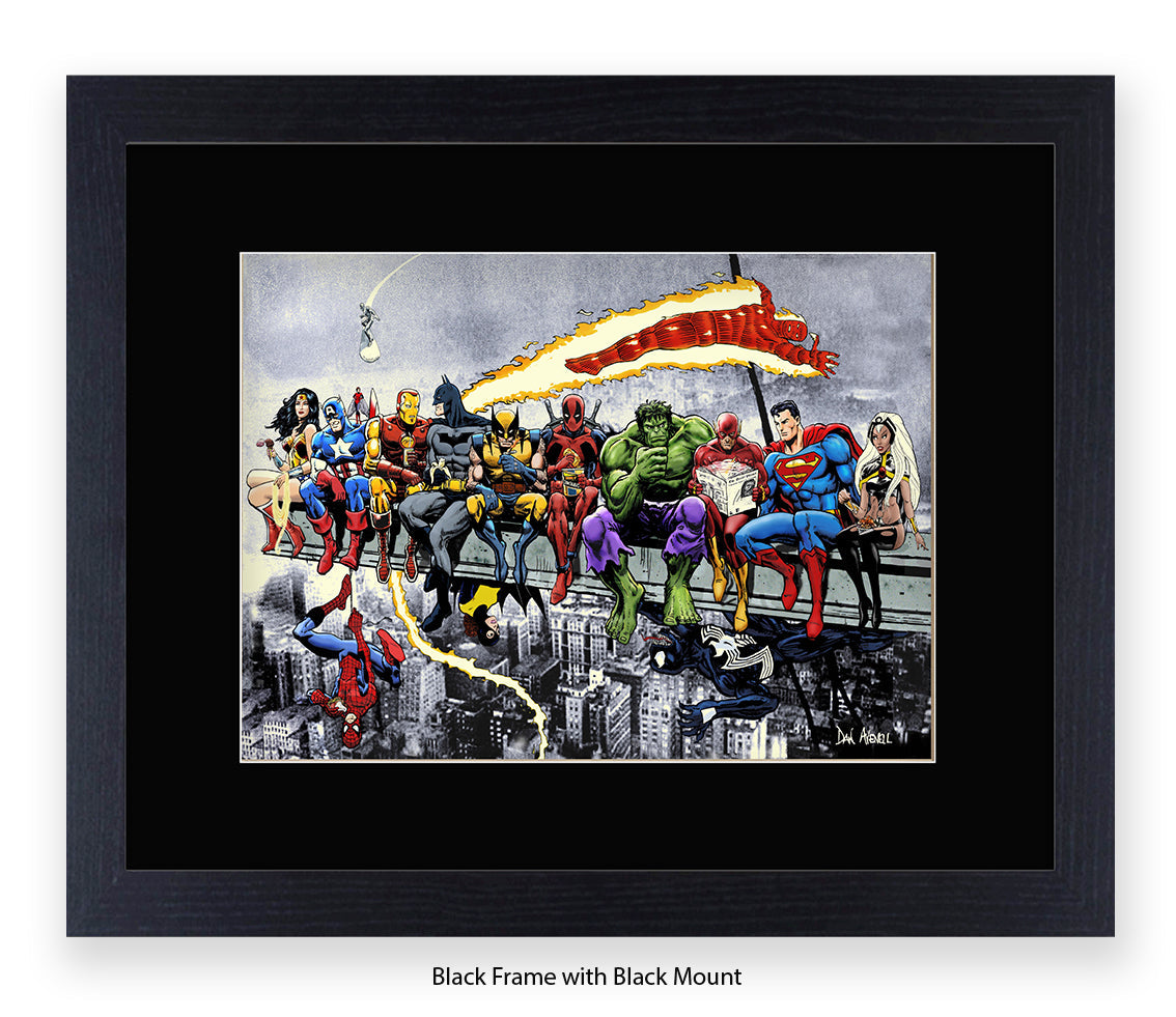 Breakfast Champions Lunchtime - NEW Dan Avenell Art Print