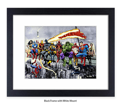 Breakfast Champions Lunchtime - NEW Dan Avenell Art Print