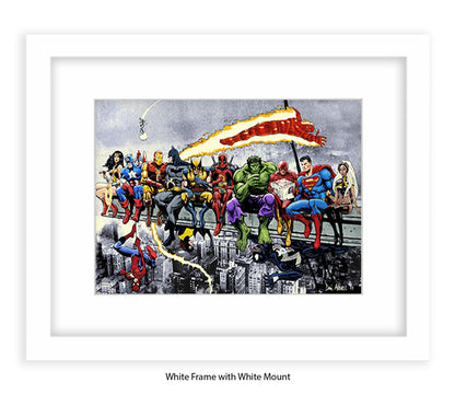 Breakfast Champions Lunchtime - NEW Dan Avenell Art Print