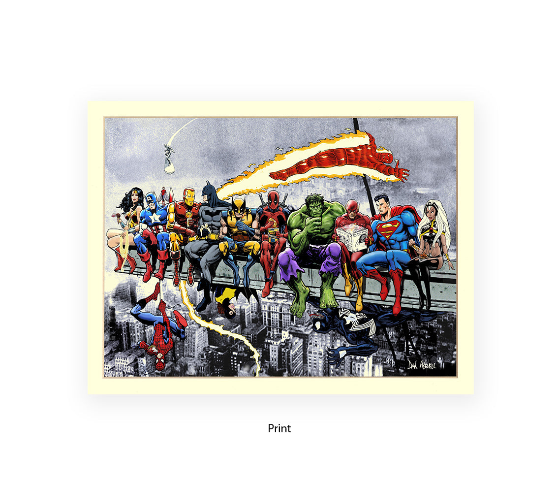 Breakfast Champions Lunchtime - NEW Dan Avenell Art Print