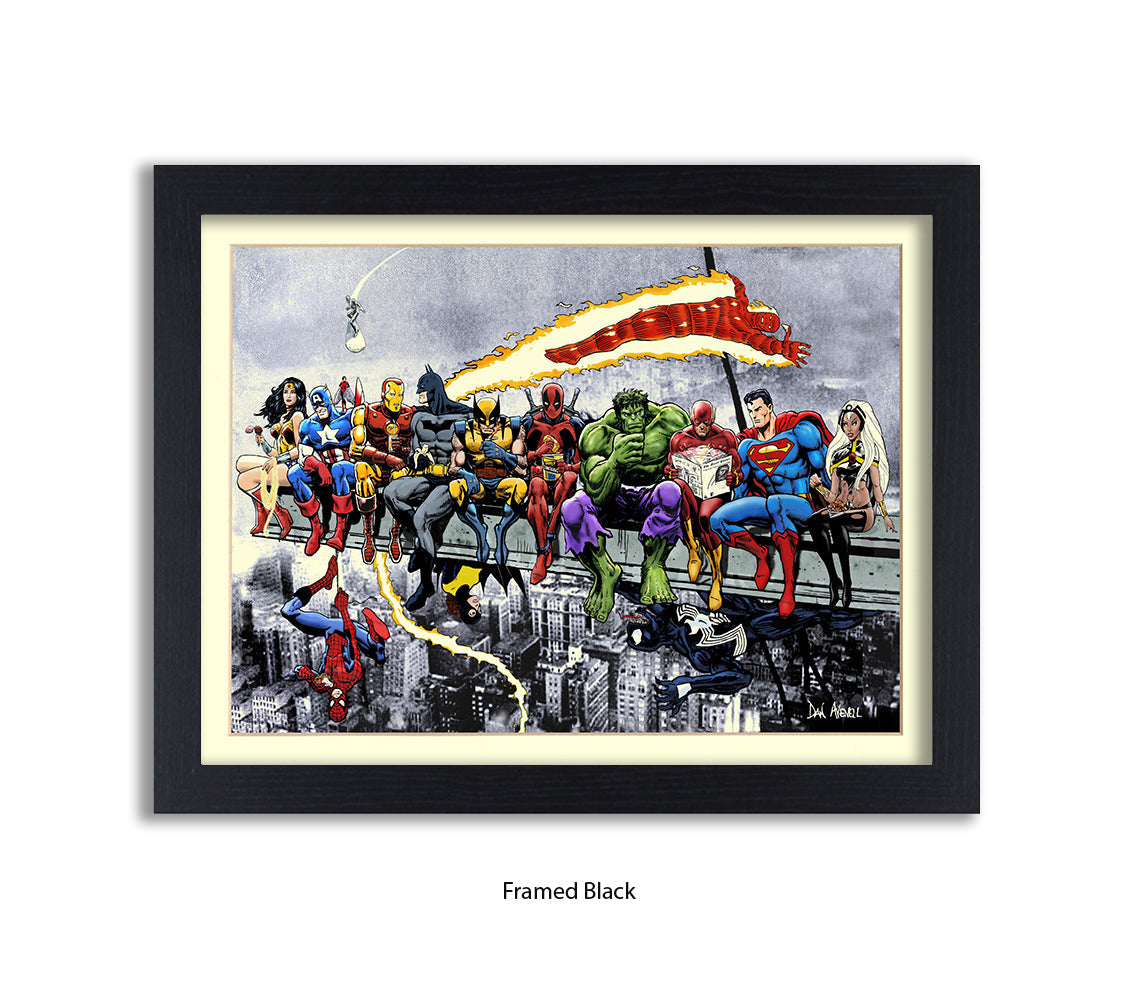 Breakfast Champions Lunchtime - NEW Dan Avenell Art Print