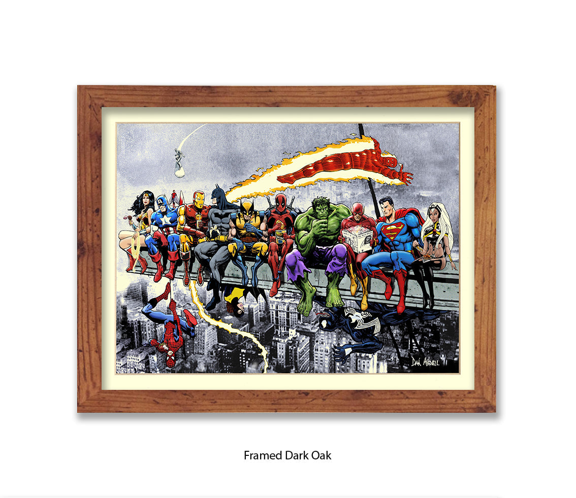 Breakfast Champions Lunchtime - NEW Dan Avenell Art Print