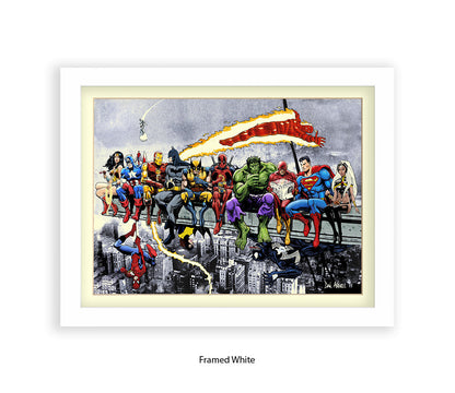 Breakfast Champions Lunchtime - NEW Dan Avenell Art Print