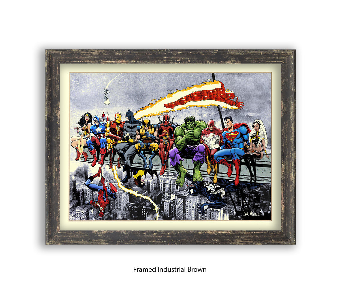 Breakfast Champions Lunchtime - NEW Dan Avenell Art Print