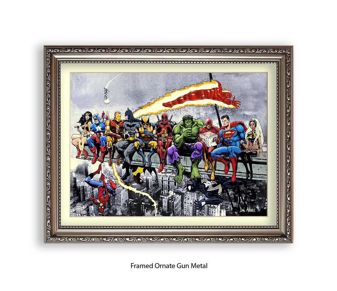 Breakfast Champions Lunchtime - NEW Dan Avenell Art Print