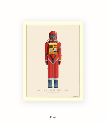 2001 A Space Odyssey Fred Birchal Art Print