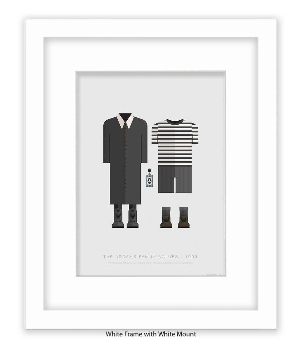 Addams Family Values Fred Birchal Art Print